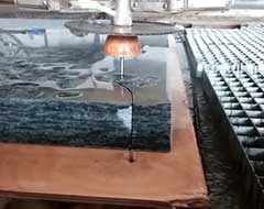 Grosor con el cabezal