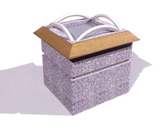 Elemento ornamental granito